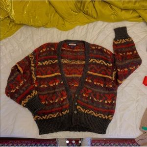 Vintage Princeton Wool Cropped Sweater